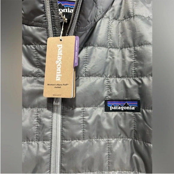 Patagonia Women’s S Small Nano Puff Jacket NWT Feather Grey Puffer - Picture 4 of 15